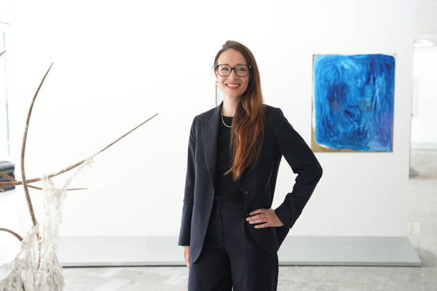 Milan, Preview of Paris Internationale Milano for Milan Art Week, independent art fair in Palazzo Galbani on Via Finzi, pictured is president Silvia Ammon  Copyright: xDuilioxPiaggesix xipa-agency.netx xDuilioxPiaggesix IPA_Agency_IPA74018981