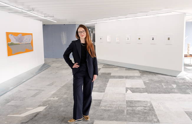 Milan, Preview of Paris Internationale Milano for Milan Art Week, independent art fair in Palazzo Galbani on Via Finzi, pictured is president Silvia Ammon  Copyright: xDuilioxPiaggesix xipa-agency.netx xDuilioxPiaggesix IPA_Agency_IPA74019126