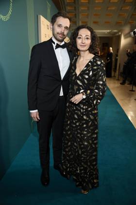 ABB PRESSEBALL- Ramona Pop, Vorstaendin des Verbraucherzentrale Bundesverbandes (vzbv), und Florian Schmidt zu Gast auf dem73.Bundespresseball im Hotel Adlon Kempinski am 17.04.2026 in Berlin