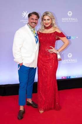 Die Reality Awards 2026. Sascha Schmitz mit Ehefrau Sandra Czok bei der Verleihung der RTL+ Reality Awards 2026 im Maritim Hotel Bonn am 16.04.2026. Bonn Maritim Hotel Nordrhein-Westfalen