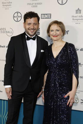 Felix Banaszak und Franziska Brantner beim 73. Bundespresseball 2026 im Hotel Adlon Kempinski. Berlin, 17.04.2026