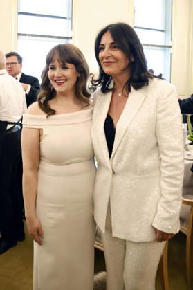 Ricarda Lang und Düzen Tekkal beim 73. Bundespresseball 2026 im Hotel Adlon Kempinski. Berlin, 17.04.2026