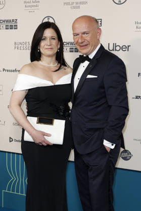 Katharina Günther-Wünsch und Kai Wegner beim 73. Bundespresseball 2026 im Hotel Adlon Kempinski. Berlin, 17.04.2026