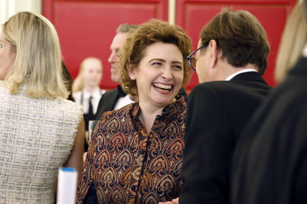 Nicola Beer beim 73. Bundespresseball 2026 im Hotel Adlon Kempinski. Berlin, 17.04.2026