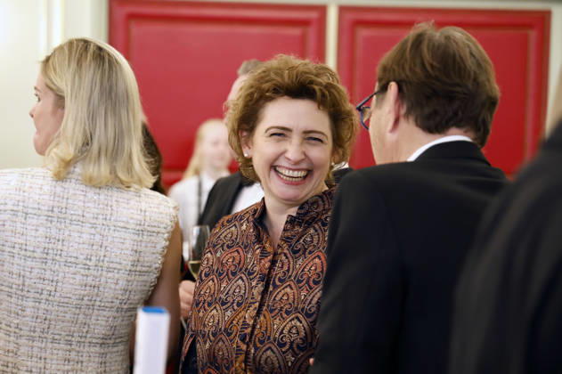 Nicola Beer beim 73. Bundespresseball 2026 im Hotel Adlon Kempinski. Berlin, 17.04.2026