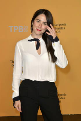 Vidina Popov bei der Verleihung des Theaterpreises des Bundes 2026 im Haus der Berliner Festspiele . Berlin, 17.04.2026