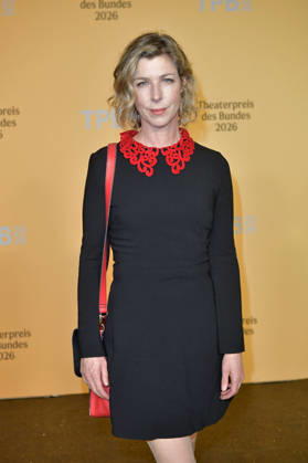 Brigitte Zeh bei der Verleihung des Theaterpreises des Bundes 2026 im Haus der Berliner Festspiele . Berlin, 17.04.2026