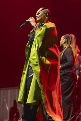 Gabrielle performs at Co-Op Live British singer Gabrielle performs at Co-Op Live, Manchester, England, 17th April 2026, Credit:Mike Gray Avalon  Copyright: xMikexGrayx xAvalonx 1092346224