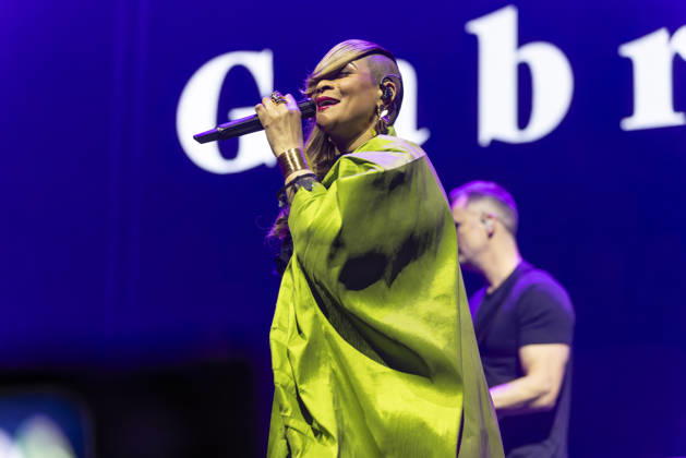 Gabrielle performs at Co-Op Live British singer Gabrielle performs at Co-Op Live, Manchester, England, 17th April 2026, Credit:Mike Gray Avalon  Copyright: xMikexGrayx xAvalonx 1092346240