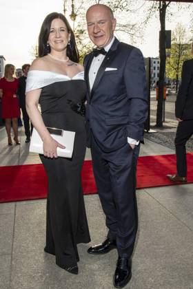 ABB PRESSEBALL- Katharina Günther-Wünsch und Kai Wegner Berliner Buergermeister Frau zu Gast auf dem 73.Bundespresseball im Hotel Adlon Kempinski am 17.04.2026 in Berlin