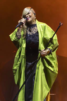Gabrielle performs at Co-Op Live British singer Gabrielle performs at Co-Op Live, Manchester, England, 17th April 2026, Credit:Mike Gray Avalon  Copyright: xMikexGrayx xAvalonx 1092346328