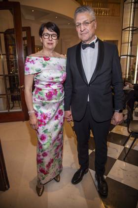 ABB PRESSEBALL- Elke Wieler und Lothar Wieler zu Gast auf dem 73.Bundespresseball im Hotel Adlon Kempinski am 17.04.2026 in Berlin