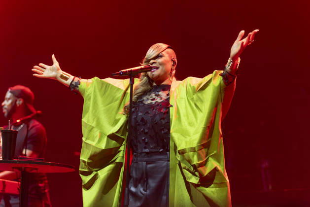 Gabrielle performs at Co-Op Live British singer Gabrielle performs at Co-Op Live, Manchester, England, 17th April 2026, Credit:Mike Gray Avalon  Copyright: xMikexGrayx xAvalonx 1092346366