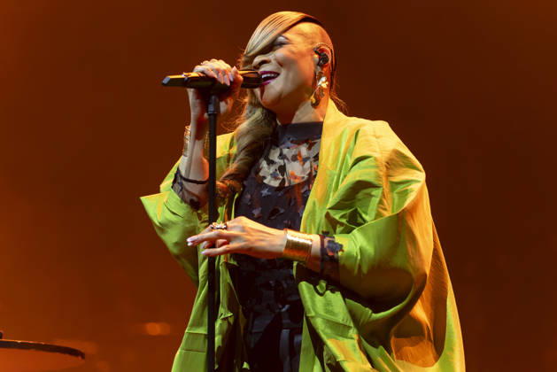 Gabrielle performs at Co-Op Live British singer Gabrielle performs at Co-Op Live, Manchester, England, 17th April 2026, Credit:Mike Gray Avalon  Copyright: xMikexGrayx xAvalonx 1092346403