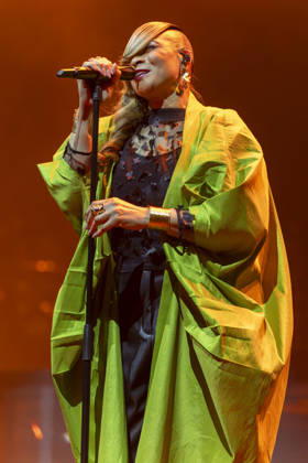 Gabrielle performs at Co-Op Live British singer Gabrielle performs at Co-Op Live, Manchester, England, 17th April 2026, Credit:Mike Gray Avalon  Copyright: xMikexGrayx xAvalonx 1092346411