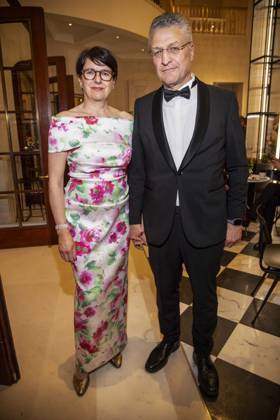 ABB PRESSEBALL- Elke Wieler und Lothar Wieler zu Gast auf dem 73.Bundespresseball im Hotel Adlon Kempinski am 17.04.2026 in Berlin