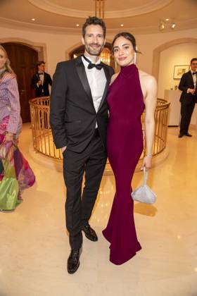ABB PRESSEBALL- Danielle Bezaire und Arne Friedrich Freundin beim tanzen zu Gast auf dem 73.Bundespresseball im Hotel Adlon Kempinski am 17.04.2026 in Berlin