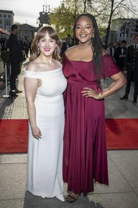 ABB PRESSEBALL- Ricarda Lang und Aminata Toure Buendnis 90 Die Gruenen zu Gast auf dem 73.Bundespresseball im Hotel Adlon Kempinski am 17.04.2026 in Berlin