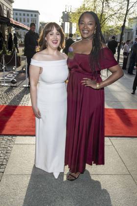 ABB PRESSEBALL- Ricarda Lang und Aminata Toure Buendnis 90 Die Gruenen zu Gast auf dem 73.Bundespresseball im Hotel Adlon Kempinski am 17.04.2026 in Berlin
