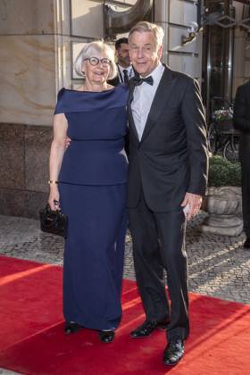 ABB PRESSEBALL- Renate Grziwok und Claus Kleber zu Gast auf dem 73.Bundespresseball im Hotel Adlon Kempinski am 17.04.2026 in Berlin