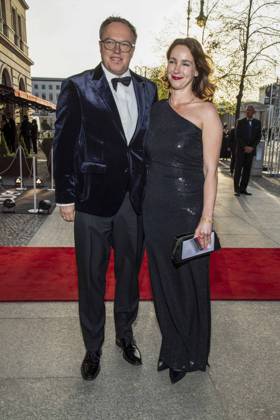 ABB PRESSEBALL- Mario Voigt und Constanze Fuenfstueck zu Gast auf dem 73.Bundespresseball im Hotel Adlon Kempinski am 17.04.2026 in Berlin