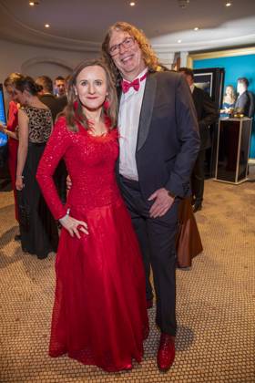 ABB PRESSEBALL- Sigrid Evelyn Nikutta und mit Ehemann Christoph Moennikes zu Gast auf dem 73.Bundespresseball im Hotel Adlon Kempinski am 17.04.2026 in Berlin