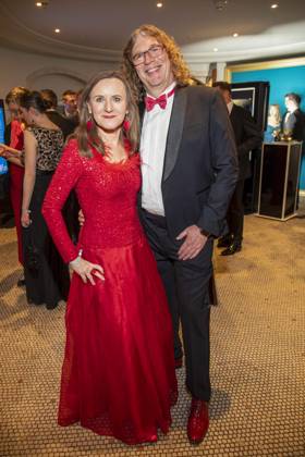 ABB PRESSEBALL- Sigrid Evelyn Nikutta und mit Ehemann Christoph Moennikes zu Gast auf dem 73.Bundespresseball im Hotel Adlon Kempinski am 17.04.2026 in Berlin