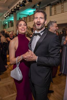 ABB PRESSEBALL- Danielle Bezaire und Arne Friedrich Freundin beim tanzen zu Gast auf dem 73.Bundespresseball im Hotel Adlon Kempinski am 17.04.2026 in Berlin