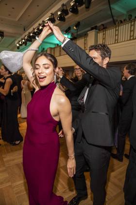ABB PRESSEBALL- Danielle Bezaire und Arne Friedrich Freundin beim tanzen zu Gast auf dem 73.Bundespresseball im Hotel Adlon Kempinski am 17.04.2026 in Berlin