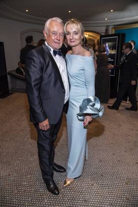 ABB PRESSEBALL- Wolfgang Kubicki und Frau Annette Marberth-Kubicki FDP zu Gast auf dem 73.Bundespresseball im Hotel Adlon Kempinski am 17.04.2026 in Berlin