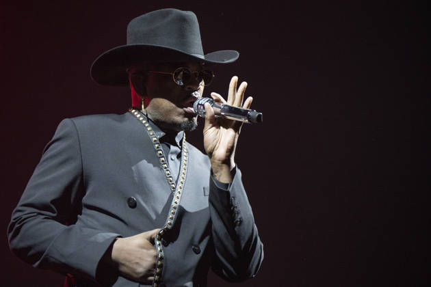 Ne-Yo Performs in Madrid, Spain - 17 Apr 2026 Singer Shaffer Chimere Smith, better known as Ne-Yo, performs live during a concert at the Movistar Arena in Madrid. Madrid Spain Copyright: xAtilanoxGarciax xSOPAxImagesx photos13581