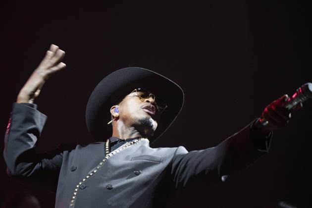 Ne-Yo Performs in Madrid, Spain - 17 Apr 2026 Singer Shaffer Chimere Smith, better known as Ne-Yo, performs live during a concert at the Movistar Arena in Madrid. Madrid Spain Copyright: xAtilanoxGarciax xSOPAxImagesx photos13588
