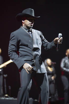 Ne-Yo Performs in Madrid, Spain - 17 Apr 2026 Singer Shaffer Chimere Smith, better known as Ne-Yo, performs live during a concert at the Movistar Arena in Madrid. Madrid Spain Copyright: xAtilanoxGarciax xSOPAxImagesx photos13593