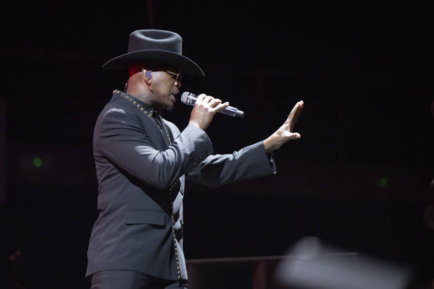 Ne-Yo Performs in Madrid, Spain - 17 Apr 2026 Singer Shaffer Chimere Smith, better known as Ne-Yo, performs live during a concert at the Movistar Arena in Madrid. Madrid Spain Copyright: xAtilanoxGarciax xSOPAxImagesx photos13597