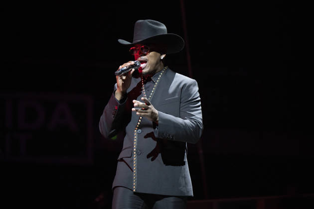 Ne-Yo Performs in Madrid, Spain - 17 Apr 2026 Singer Shaffer Chimere Smith, better known as Ne-Yo, performs live during a concert at the Movistar Arena in Madrid. Madrid Spain Copyright: xAtilanoxGarciax xSOPAxImagesx photos13599