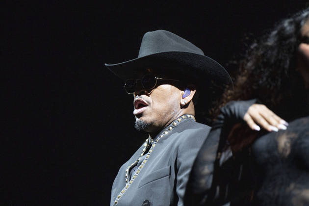 Ne-Yo Performs in Madrid, Spain - 17 Apr 2026 Singer Shaffer Chimere Smith, better known as Ne-Yo, performs live during a concert at the Movistar Arena in Madrid. Madrid Spain Copyright: xAtilanoxGarciax xSOPAxImagesx photos13608