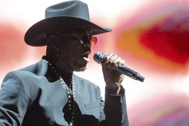 Ne-Yo Performs in Madrid, Spain - 17 Apr 2026 Singer Shaffer Chimere Smith, better known as Ne-Yo, performs live during a concert at the Movistar Arena in Madrid. Madrid Spain Copyright: xAtilanoxGarciax xSOPAxImagesx photos13612