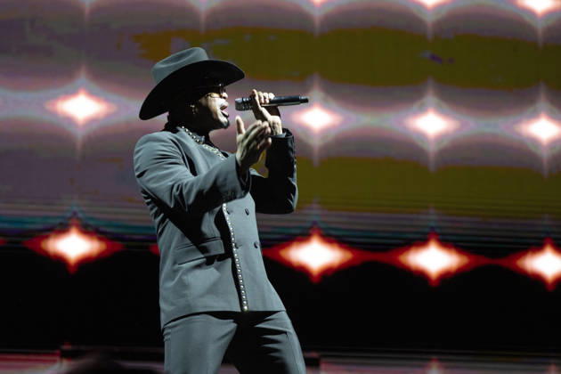 Ne-Yo Performs in Madrid, Spain - 17 Apr 2026 Singer Shaffer Chimere Smith, better known as Ne-Yo, performs live during a concert at the Movistar Arena in Madrid. Madrid Spain Copyright: xAtilanoxGarciax xSOPAxImagesx photos13613