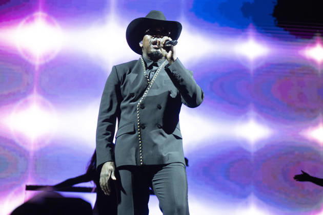 Ne-Yo Performs in Madrid, Spain - 17 Apr 2026 Singer Shaffer Chimere Smith, better known as Ne-Yo, performs live during a concert at the Movistar Arena in Madrid. Madrid Spain Copyright: xAtilanoxGarciax xSOPAxImagesx photos13614
