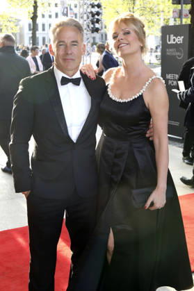 Marco Girnth und Melanie Marschke beim 73. Bundespresseball 2026 im Hotel Adlon Kempinski. Berlin, 17.04.2026