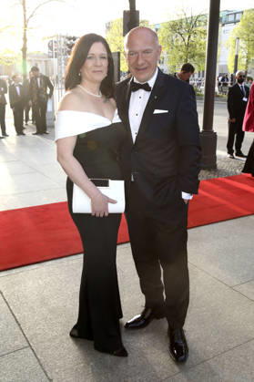 Katharina Günther-Wünsch und Kai Wegner beim 73. Bundespresseball 2026 im Hotel Adlon Kempinski. Berlin, 17.04.2026