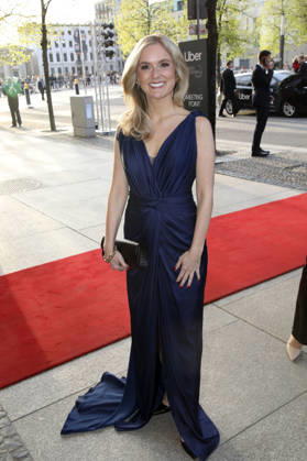 Angela van Brakel beim 73. Bundespresseball 2026 im Hotel Adlon Kempinski. Berlin, 17.04.2026