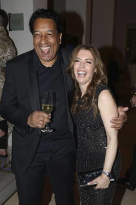 Cherno Jobatey and Jule Gölsdorf beim 73. Bundespresseball 2026 im Hotel Adlon Kempinski. Berlin, 17.04.2026