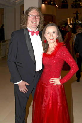 Sigrid Nikutta mit Ehemann Christoph Mönnikes beim 73. Bundespresseball 2026 im Hotel Adlon Kempinski. Berlin, 17.04.2026