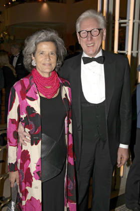 Franziska Castell und Theo Koll beim 73. Bundespresseball 2026 im Hotel Adlon Kempinski. Berlin, 17.04.2026