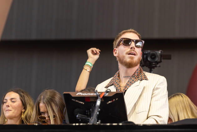 April 17, 2026, Indio, California, U.S: Electronic musician HUGEL (FLORENT HUGEL) during Coachella Valley Music and Arts Festival at Empire Polo Club in Indio, California Indio U.S  - ZUMAs135 20260417_zap_s135_074 Copyright: xDanielxDeSloverx