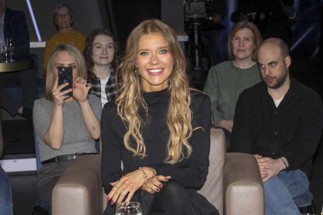 ABB TALKSHOW- Laura Karasek deutsche Autorin Fernsehmoderatorin zu Gast in der NDR Talkshow , aus dem NDR 3 Studio am 17.04.2026 in Hamburg