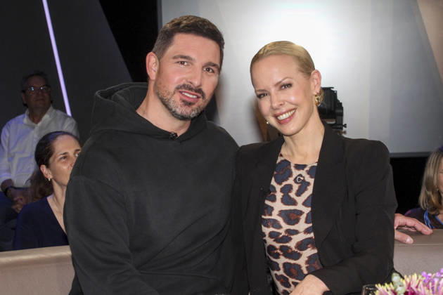 ABB TALKSHOW- Profitaenzerin Isabel Edvardsson und Schauspieler Benjamin Piwko zu Gast in der NDR Talkshow , aus dem NDR 3 Studio am 17.04.2026 in Hamburg