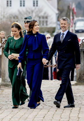 18-04-2026 Denmark King Felipe and King Frederik and Queen Mary and Prince Christian and Princess Isabella attend the confirmation of Prince Vincent and Princess Josephine in Fredensborg Castle church in Denmark. Â  Copyright: xPPEx