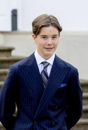 18-04-2026 Denmark the confirmation of Prince Vincent in Fredensborg Castle church in Denmark. Â  Copyright: xPPEx